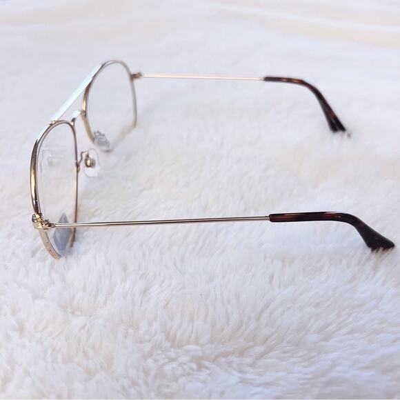 Noelle Gold Blue Light Glasses - Picture 12 of 12